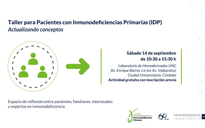 Taller para Pacientes con Inmunodeficiencias Primarias